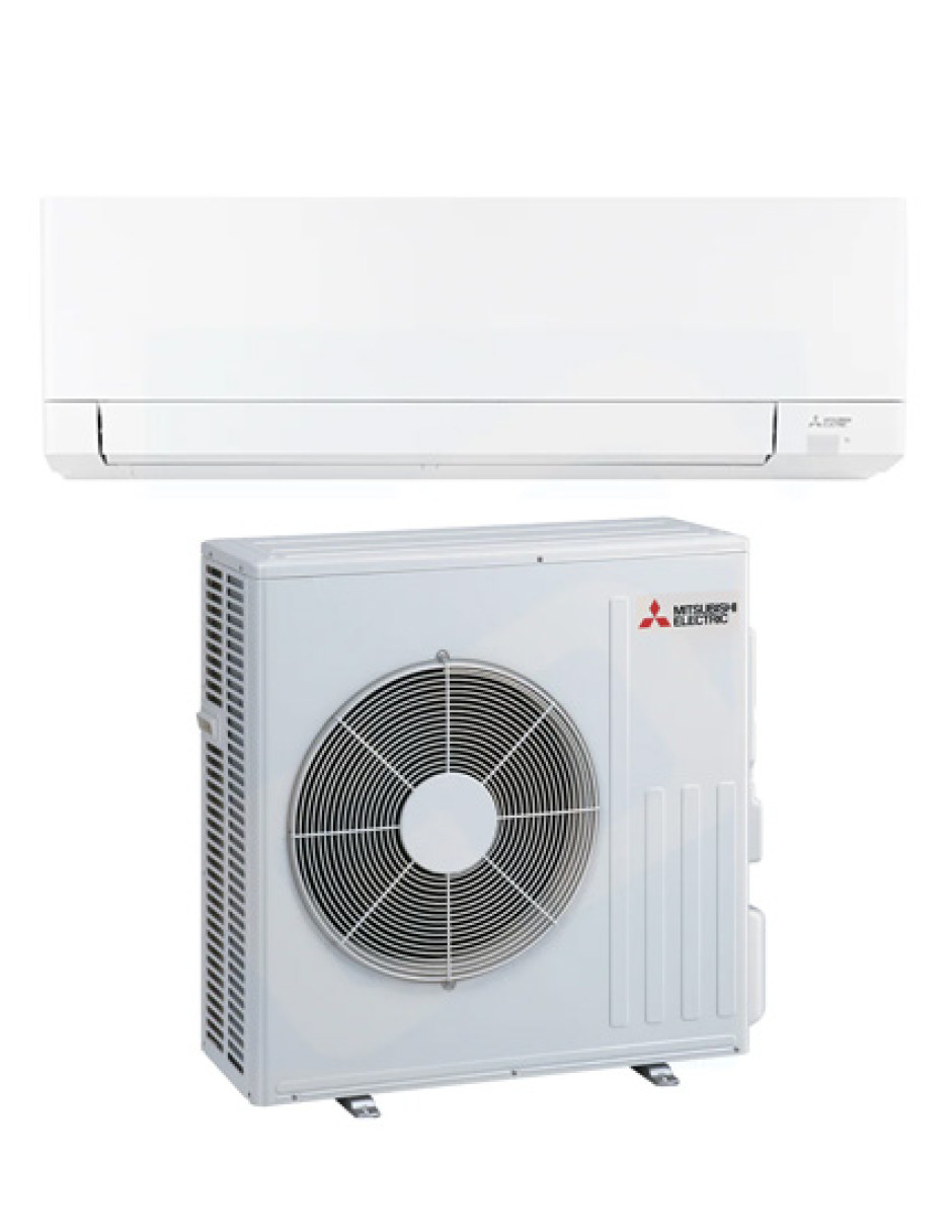 Mitsubishi Outdoor unit MUZ-GX18NLH2-CA1, Indoor unit MSZ-GX18NL-CA1 Standard Ductless Heat Pump, 18,000 BTU