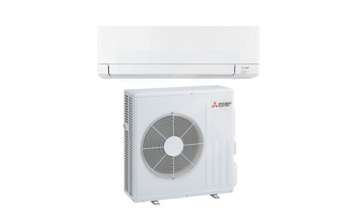 Mitsubishi Outdoor unit MUZ-GX12NLH2-CA1, Indoor unit MSZ-GX12NL-CA1 Standard Ductless Heat Pump, 12,000 BTU