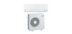Mitsubishi Outdoor unit MUZ-GX12NLH2-CA1, Indoor unit MSZ-GX12NL-CA1 Standard Ductless Heat Pump, 12,000 BTU