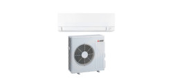 Mitsubishi Outdoor unit MUZ-GX18NLH2-CA1, Indoor unit MSZ-GX18NL-CA1 Standard Ductless Heat Pump, 18,000 BTU